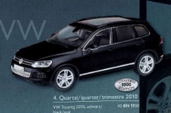 Игрушечный автомобиль представляет новый VW Touareg