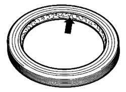 Рабочая кромка уплотнительного кольца