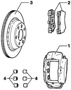 Тормоз переднего колеса Brembo (17'')