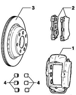 Тормоз переднего колеса Brembo (18'')